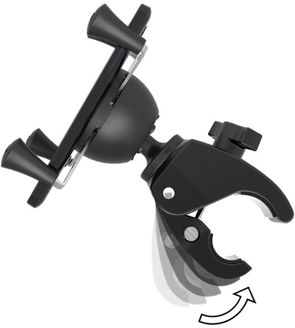 RAM X-Grip Phone Mount with Snap-Link Tough-Claw (RAM-HOL-UN7-400U) (sku 50910) - BuyBits Ltd UK