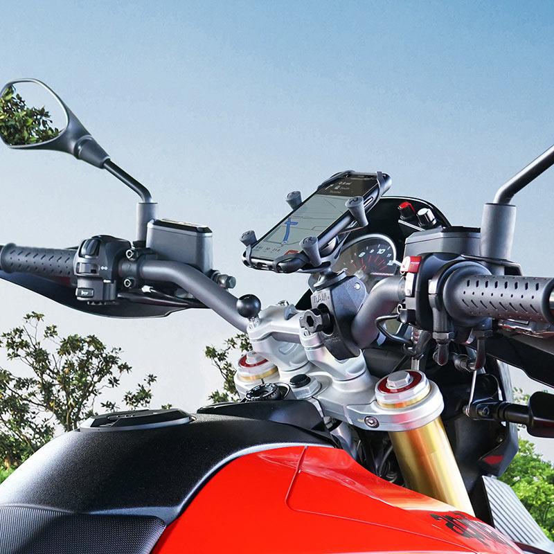 RAM X-Grip Phone Mount with Snap-Link Tough-Claw (RAM-HOL-UN7-400U) (sku 50910) - BuyBits Ltd UK