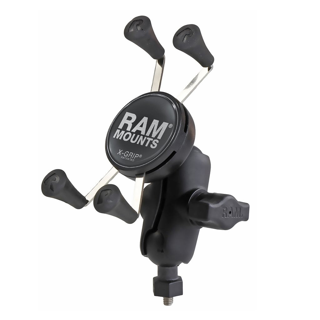 RAM X-Grip Phone Mount with RAM Tough-Ball M6-1 x 6mm Base (RAM-HOL-UN7B-A-379-M616U) (sku 50959) - BuyBits Ltd UK
