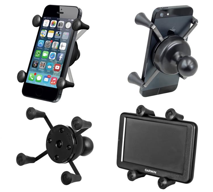 Motorcycle M8 Mount X-Grip for Mobile devices and Extended GoPro camera mount (sku 50146) - BuyBits Ltd UK
