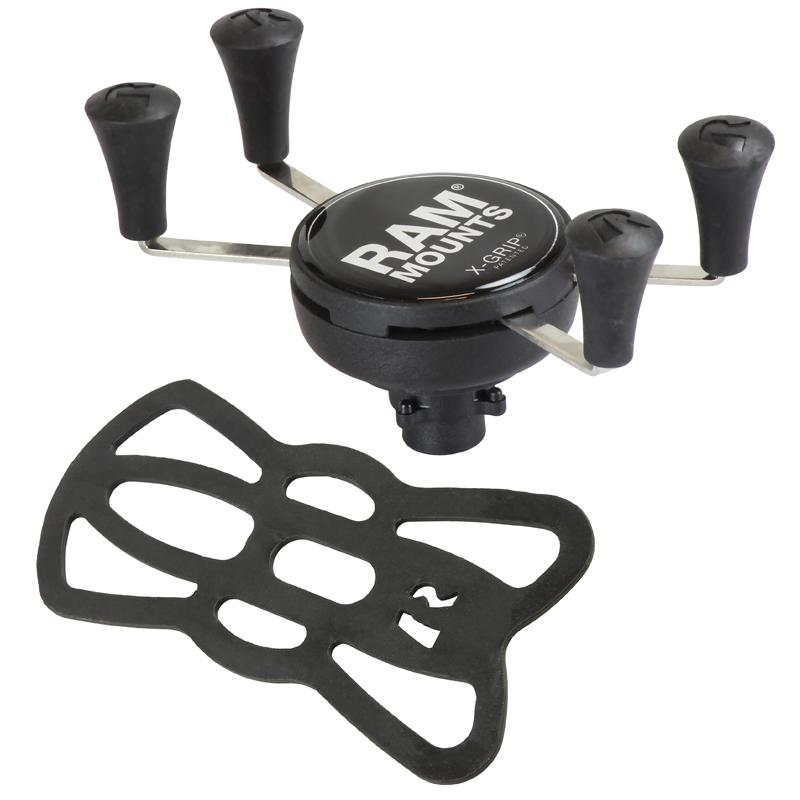 RAM X-Grip Phone Holder with Adapter for RAM EZ-ON-OFF (RAM-HOL-UN7SBU) (sku 54966) - BuyBits Ltd UK