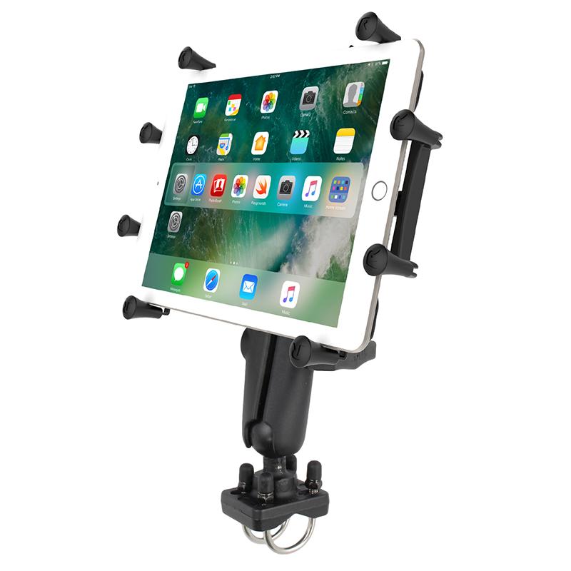 RAM X-Grip Mount with Double U-Bolt Base for 9"-10" Tablets (RAM-HOL-UN9-235U) (sku 51101) - BuyBits Ltd UK