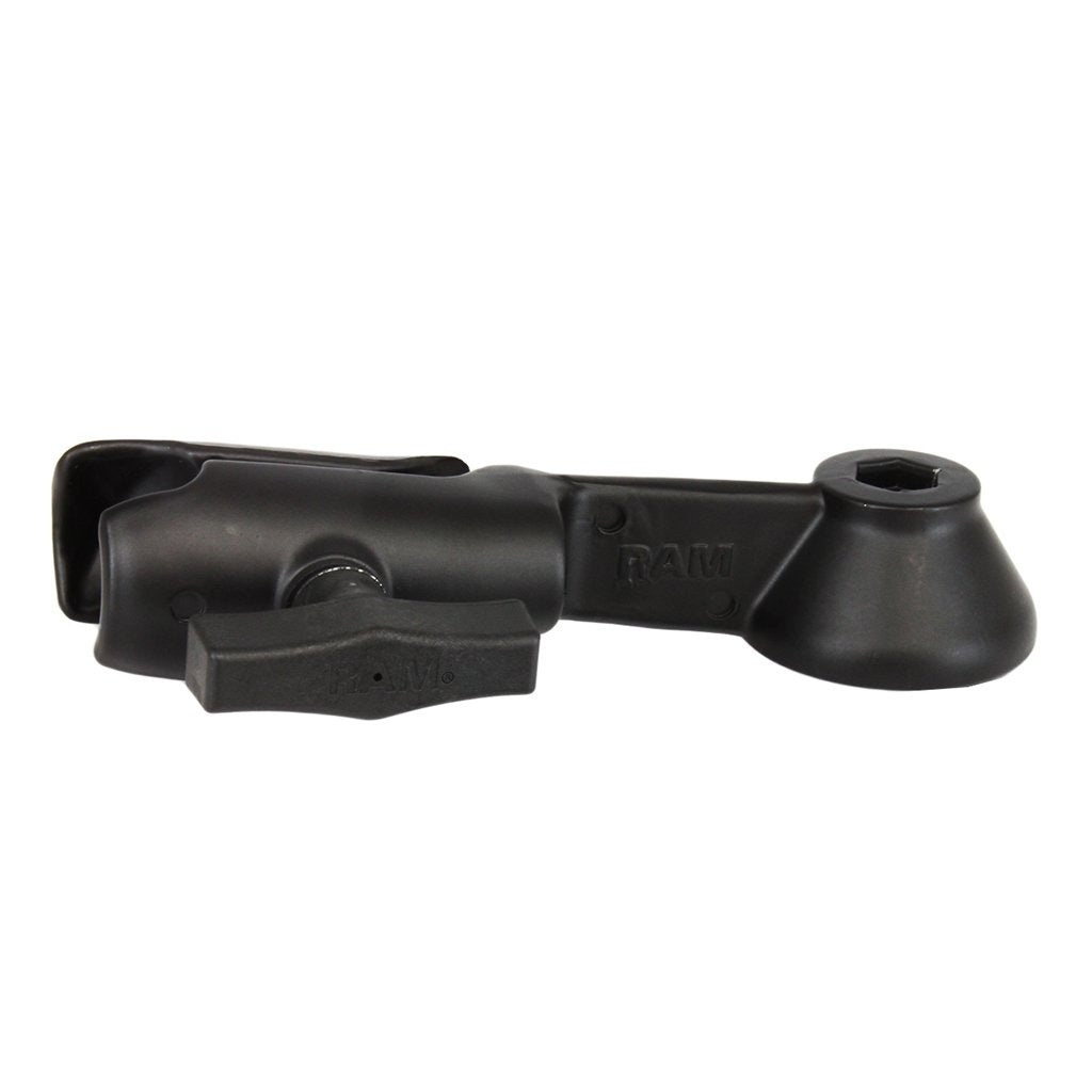RAM 6" Single Swing Arm with Socket (RAM-VB-109-2U) (sku 55101) - BuyBits Ltd UK