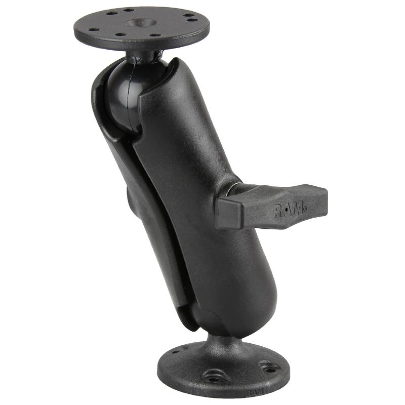RAM Composite Double Ball Mount for Garmin echo 200, 500c &amp; 550c (RAP-101U-G4) (sku 54477) - BuyBits Ltd UK