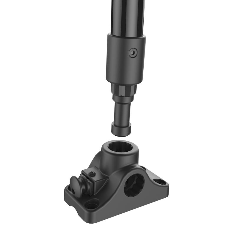 RAM Tough-Pole 38" Camera Mount with Bulkhead Base (RAP-114BD-4-12-4-A-GOP1) (sku 51150) - BuyBits Ltd UK