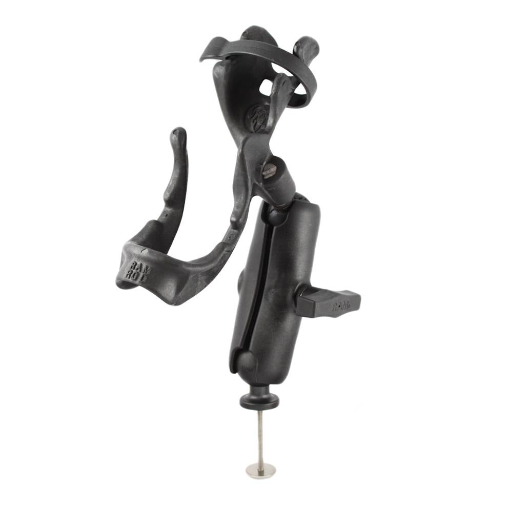 RAM ROD Fishing Rod Holder with 5 Spot Mounting Ball (RAP-117-5) (sku 54685) - BuyBits Ltd UK