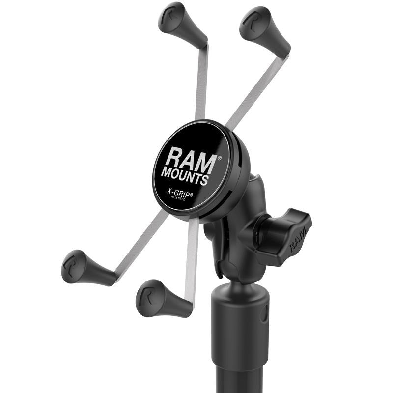 RAM X-Grip Large Phone Mount with RAM Twist-Lock Suction Base &amp; 18" Pole (RAP-224-18-A-UN10) (sku 54800) - BuyBits Ltd UK