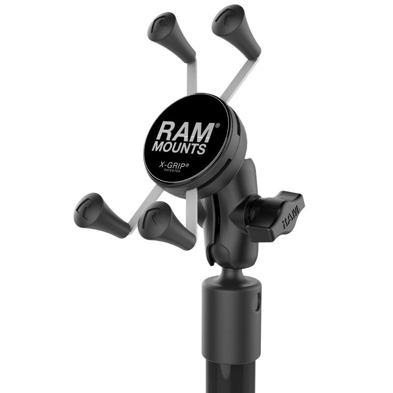 RAM X-Grip Phone Mount with RAM Twist-Lock Suction Base &amp; 18" Pole (RAP-224-18-A-UN7) (sku 54799) - BuyBits Ltd UK