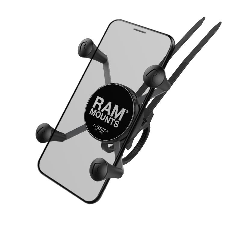 RAM X-Grip Phone Mount with RAM EZ-On-Off Bicycle Base (RAP-274-1-UN7U) (sku 53821) - BuyBits Ltd UK