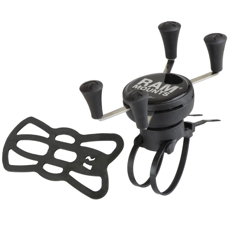 RAM X-Grip Phone Mount with RAM EZ-On-Off Bicycle Base (RAP-274-1-UN7U) (sku 53821) - BuyBits Ltd UK
