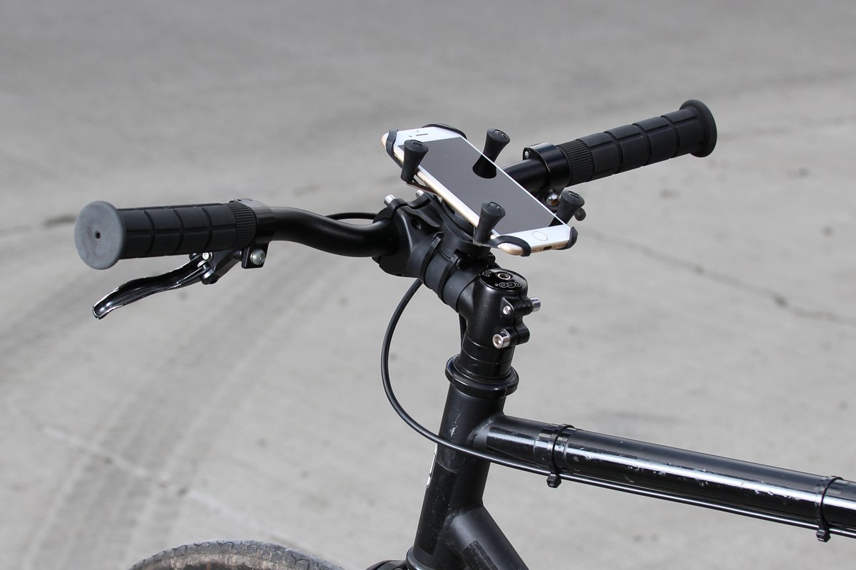 RAM X-Grip Phone Mount with RAM EZ-On-Off Bicycle Base (RAP-274-1-UN7U) (sku 53821) - BuyBits Ltd UK
