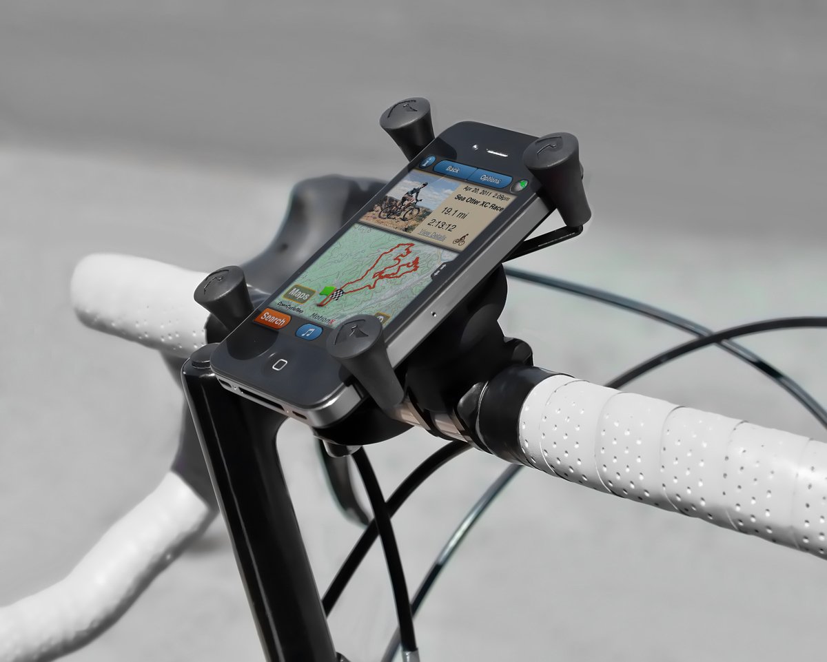 RAM X-Grip Phone Mount with RAM EZ-On-Off Bicycle Base (RAP-274-1-UN7U) (sku 53821) - BuyBits Ltd UK