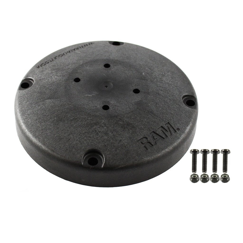 RAM Round Platform Base with AMPS Hole Pattern (RAP-291U) (sku 54077) - BuyBits Ltd UK