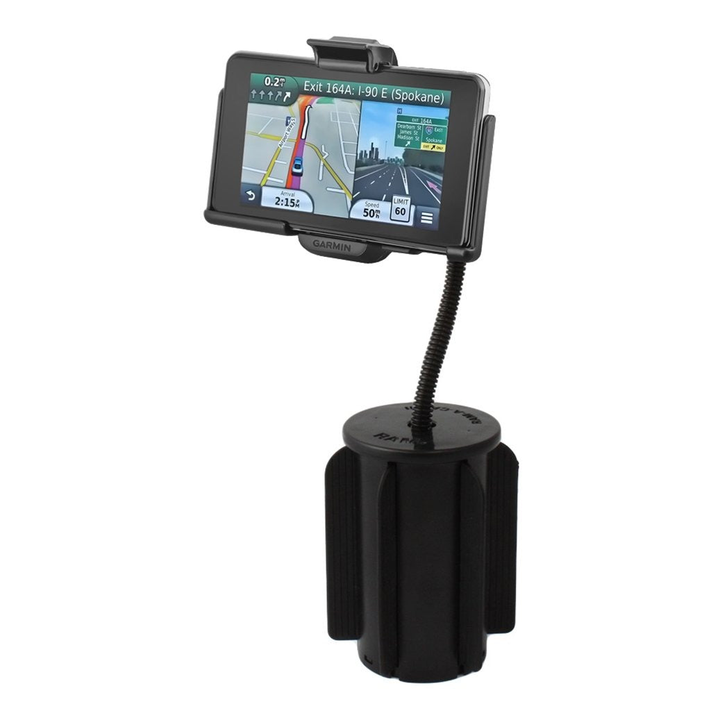RAM-A-CAN II Cup Holder Mount for Garmin nuvi 3450, 3790LMT + More (RAP-299-2-GA39U) (sku 54251) - BuyBits Ltd UK