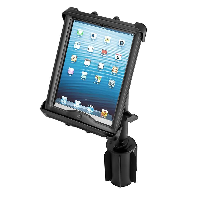 RAM Tab-Tite Tablet Holder with RAM-A-CAN II Cup Holder Mount (RAP-299-3-C-TAB8U) (sku 51066) - BuyBits Ltd UK