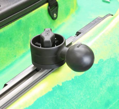 RAM Tough-Pole 9" Action Camera Track Mount (RAP-425-4-A-GOP1) (sku 53777) - BuyBits Ltd UK