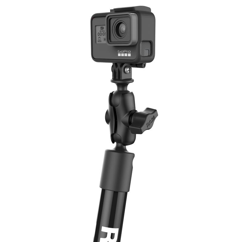 RAM Tough-Pole 22" Camera Mount with RAM Track Ball Base (RAP-354-TRA1-12-A-GOP1) (sku 51140) - BuyBits Ltd UK