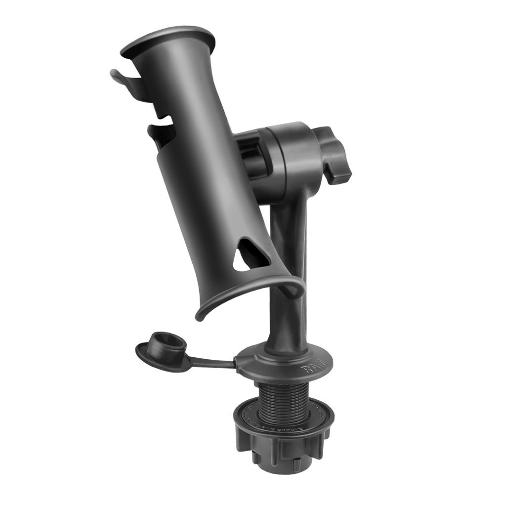 RAM Tube Jr. Rod Holder with Round Flush Base (RAP-390-FMTU) (sku 54671) - BuyBits Ltd UK