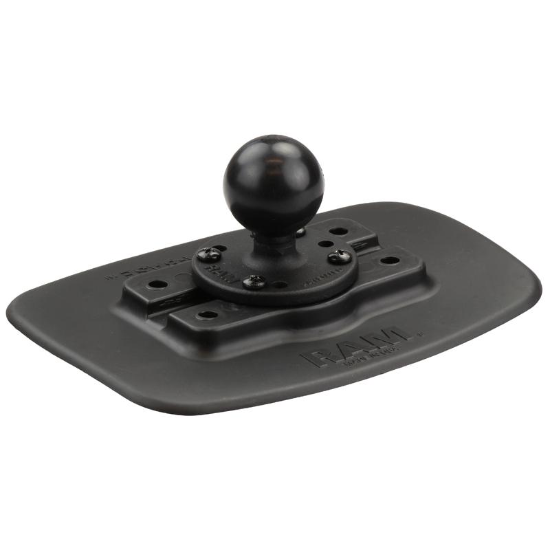 RAM Bond-A-Base Black Adhesive Base with Ball (RAP-398-BLK-114BMPU) (sku 54459) - BuyBits Ltd UK