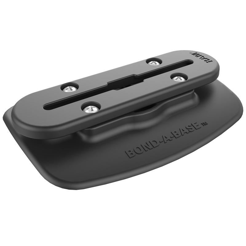 RAM Bond-A-Base Black Adhesive Base with RAM Tough-Track (RAP-398-BLK-TRACK-AU) (sku 54460) - BuyBits Ltd UK