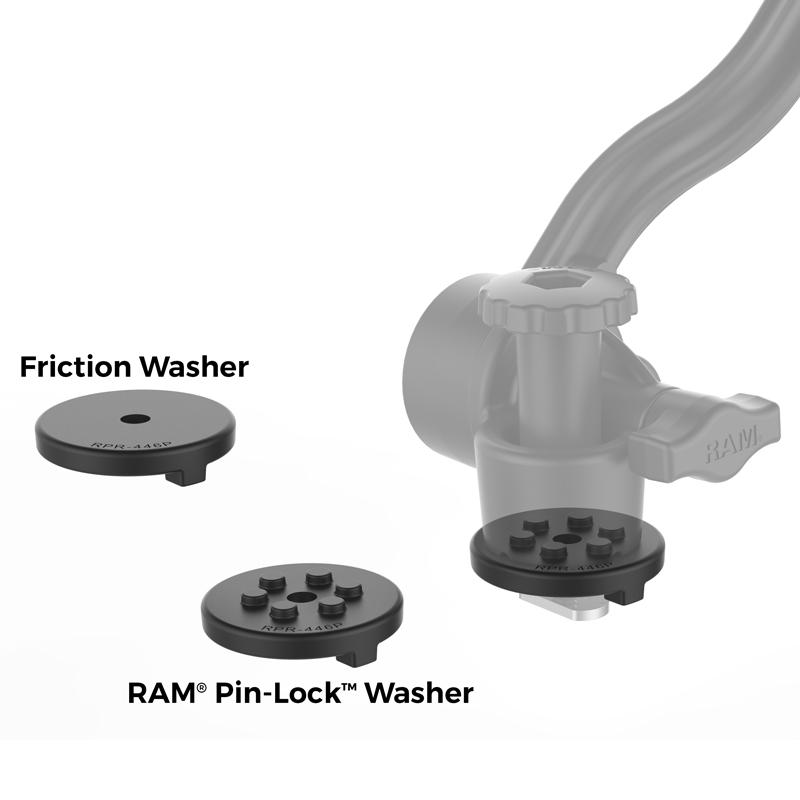 RAM Track-Node Adjustable Track &amp; Ratchet Base (RAP-411) (sku 53798) - BuyBits Ltd UK