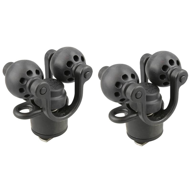 RAM Roller-Ball 2-Pack Paddle &amp; Accessory Holder (RAP-412-2) (sku 53767) - BuyBits Ltd UK