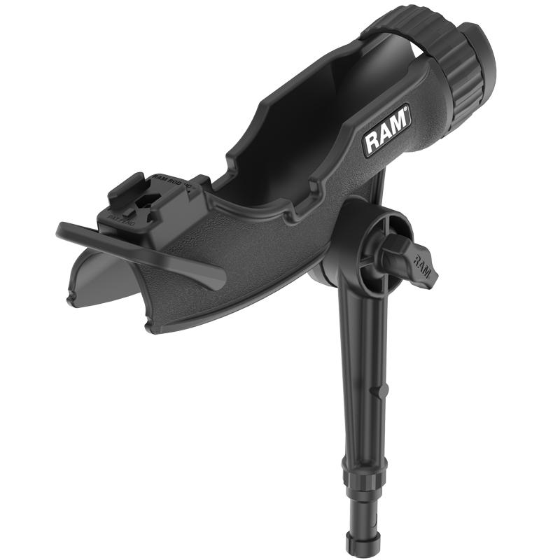RAM ROD HD Fishing Rod Holder with 6" Spline Post (RAP-433-NB) (sku 54968) - BuyBits Ltd UK