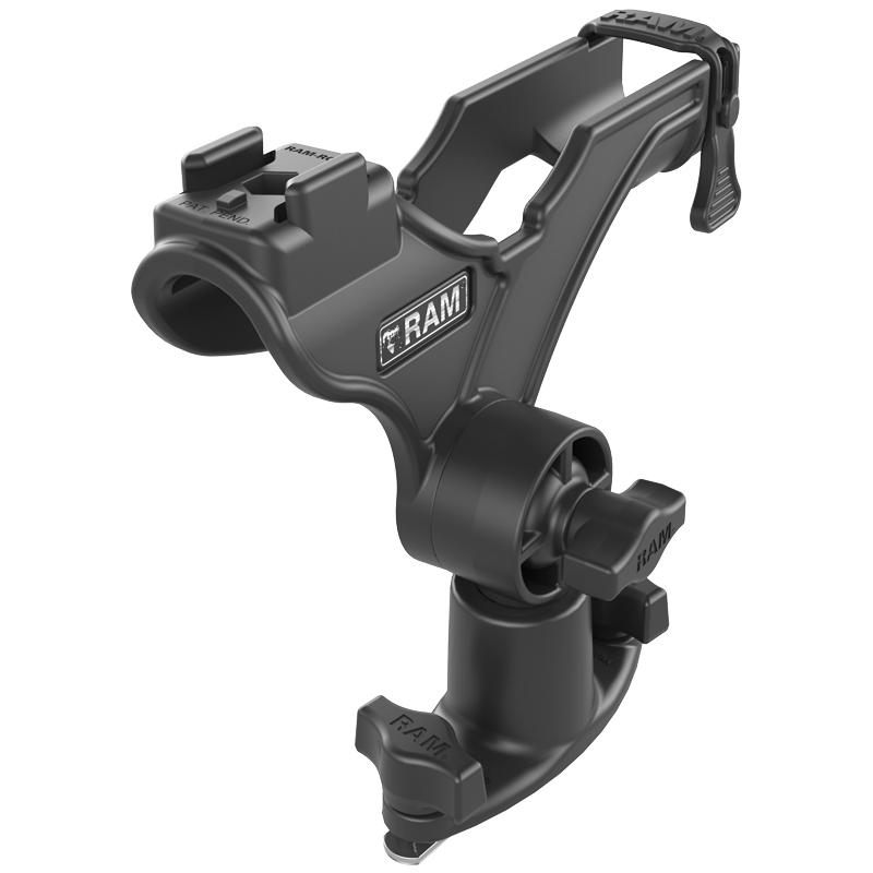 RAM ROD JR Fishing Rod Holder with Dual T-Bolt Track Base (RAP-434-421) (sku 53773) - BuyBits Ltd UK