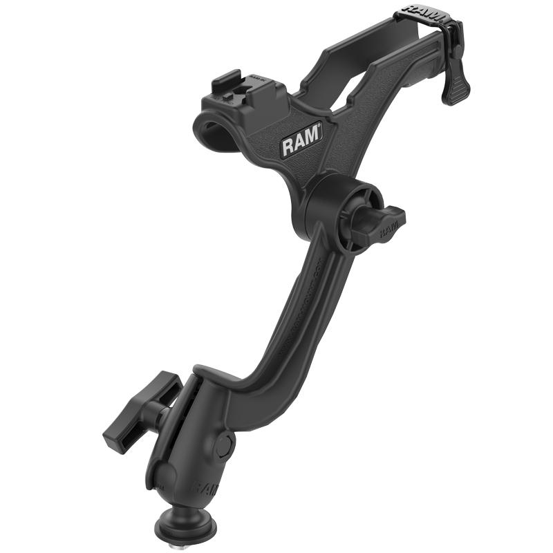 RAM ROD JR Fishing Rod Holder with Revolution Arm and RAM Track Ball (RAP-434-RB-TRA1) (sku 53786) - BuyBits Ltd UK