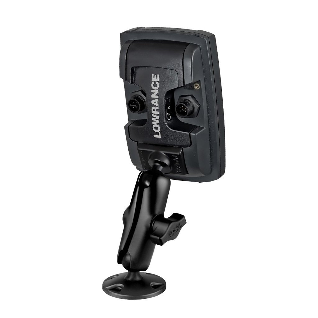 RAM Composite Double Ball Mount for Lowrance Elite-5 &amp; Elite-7 Ti (RAP-B-101U-LO11) (sku 54802) - BuyBits Ltd UK