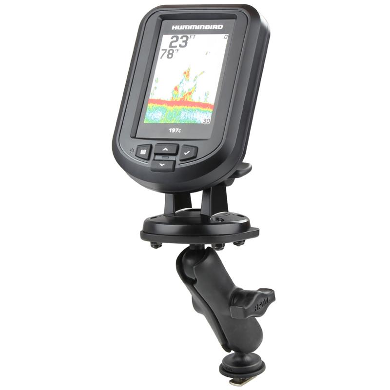 RAM Track Ball Composite Mount for Humminbird Piranha + More (RAP-B-107-1B-354-TRA1U) (sku 53765) - BuyBits Ltd UK