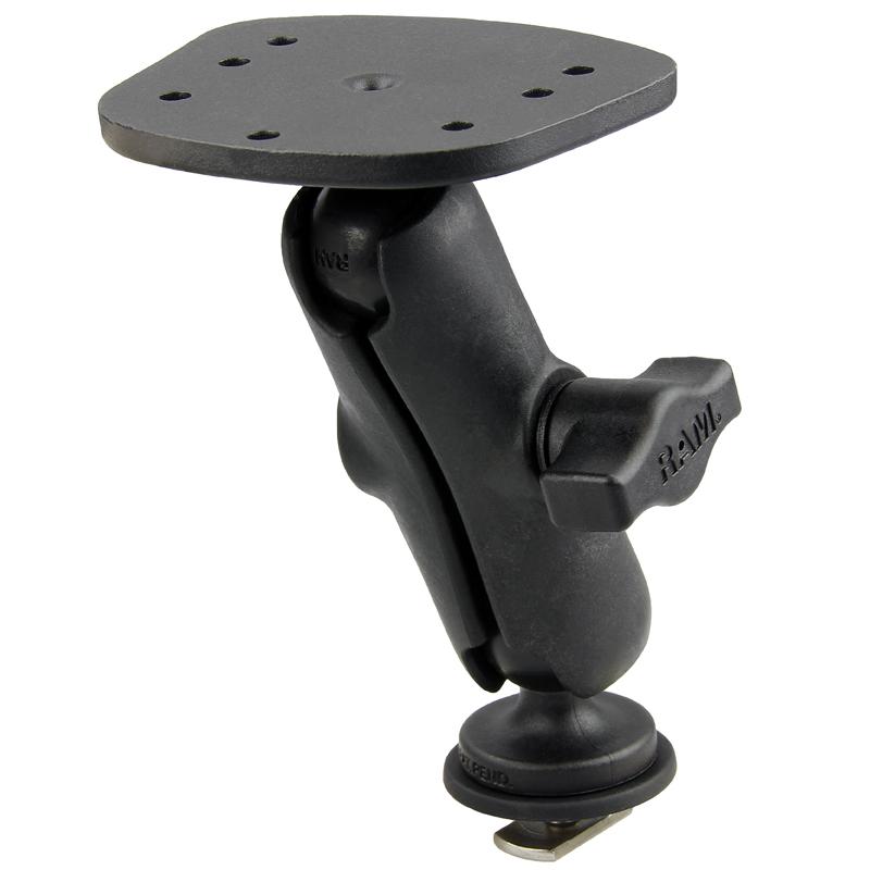 RAM Track Ball Composite Mount for Humminbird Piranha + More (RAP-B-107-1B-354-TRA1U) (sku 53765) - BuyBits Ltd UK