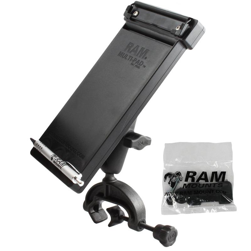 RAM Multi-Pad with Composite Yoke Clamp Mount (RAP-B-121-MP1U) (sku 54071) - BuyBits Ltd UK
