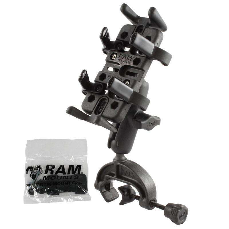 RAM Finger-Grip Universal Holder with Composite Yoke Clamp Base (RAP-B-121-UN4U) (sku 53947) - BuyBits Ltd UK