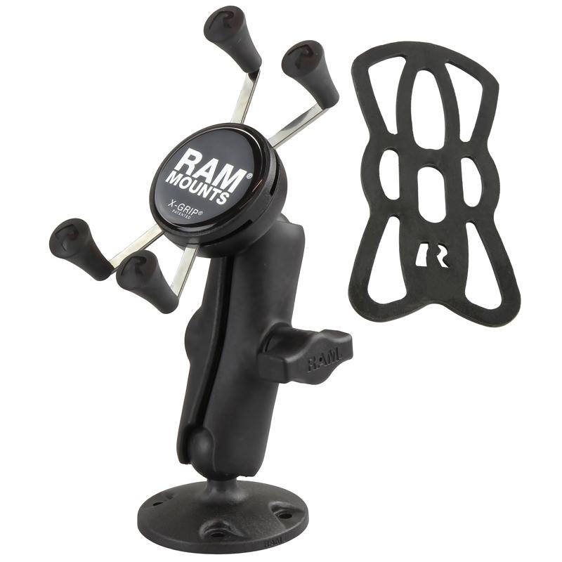 RAM X-Grip High-Strength Composite Phone Mount with Drill-Down Base (RAP-B-138-UN7U) (sku 50934) - BuyBits Ltd UK