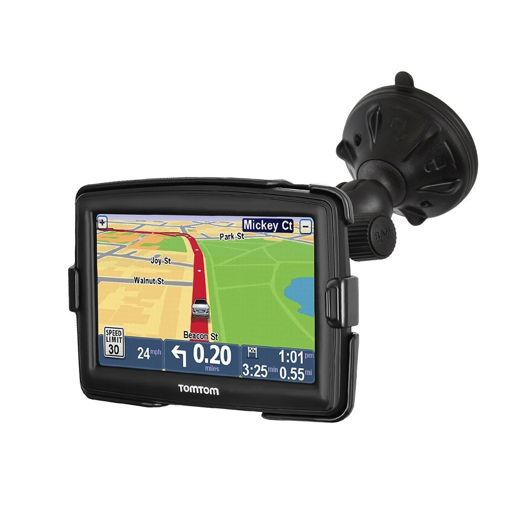 RAM Twist-Lock Low Profile Suction Mount for TomTom Start 55 + More (RAP-B-166-2-TO10U) (sku 54261) - BuyBits Ltd UK