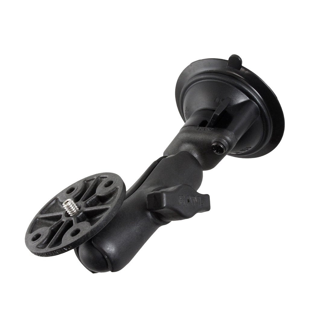RAM Twist-Lock Composite Suction Mount with Round Plate &amp; 1-4"-20 Stud (RAP-B-166-202AU) (sku 54868) - BuyBits Ltd UK
