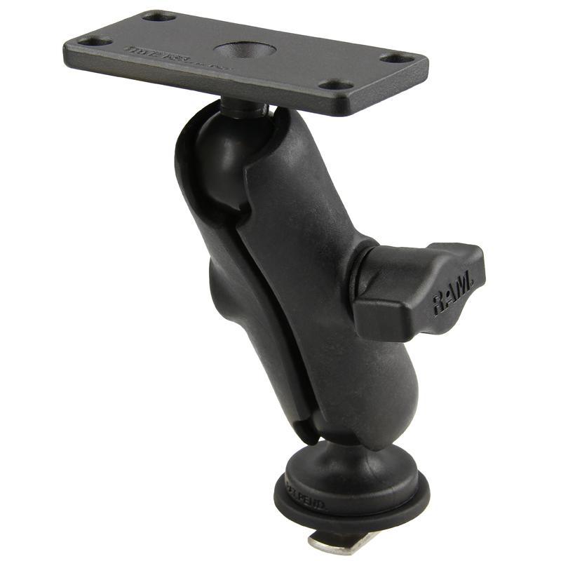 RAM Track Ball Double Ball Mount for Humminbird Helix 5 (RAP-B-202-153-354-TRA1U) (sku 53768) - BuyBits Ltd UK