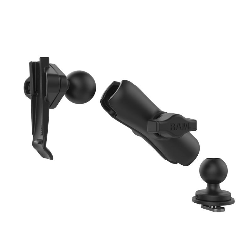 RAM Track Ball Double Ball Mount with Garmin Spine Clip Holder (RAP-B-202-GA76-TRA1U) (sku 54879) - BuyBits Ltd UK