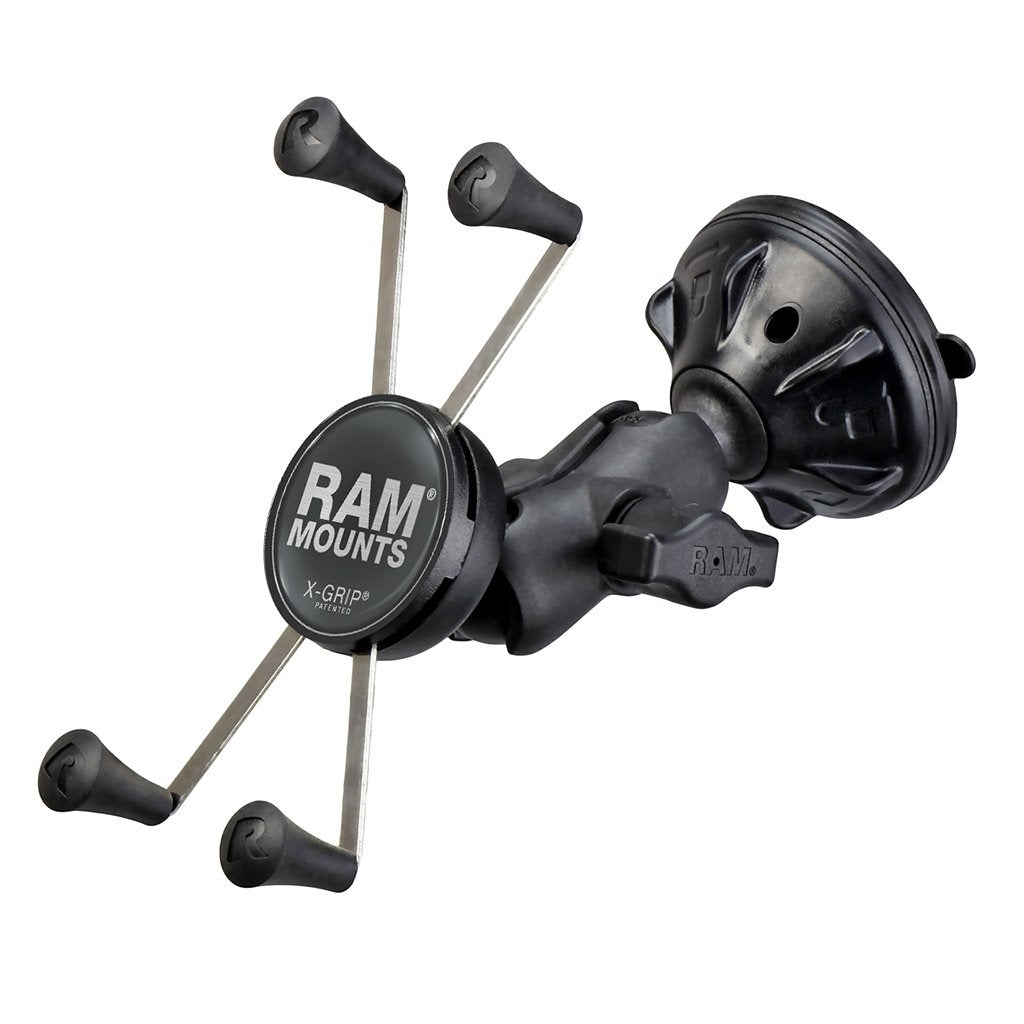 RAM X-Grip Large Phone Mount with Composite Suction Cup Base (RAP-B-224-2-A-UN) (sku 50950) - BuyBits Ltd UK