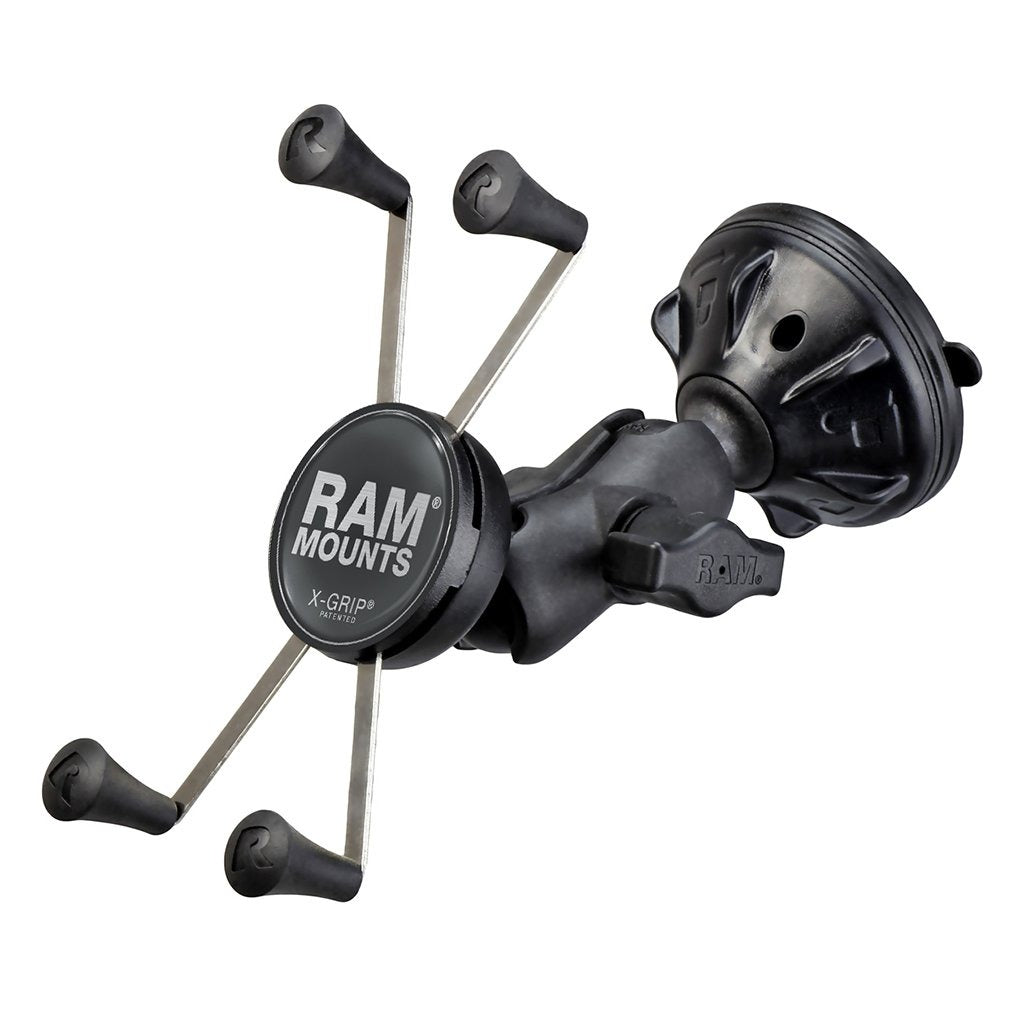 RAM X-Grip Large Phone Mount with Composite Suction Cup Base (RAP-B-224-2-A-UN10U) (sku 50960) - BuyBits Ltd UK