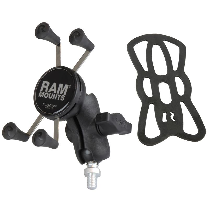 RAM X-Grip Phone Mount with 3-8"-16 Threaded Ball Base (RAP-B-236-A-UN7U) (sku 50939) - BuyBits Ltd UK