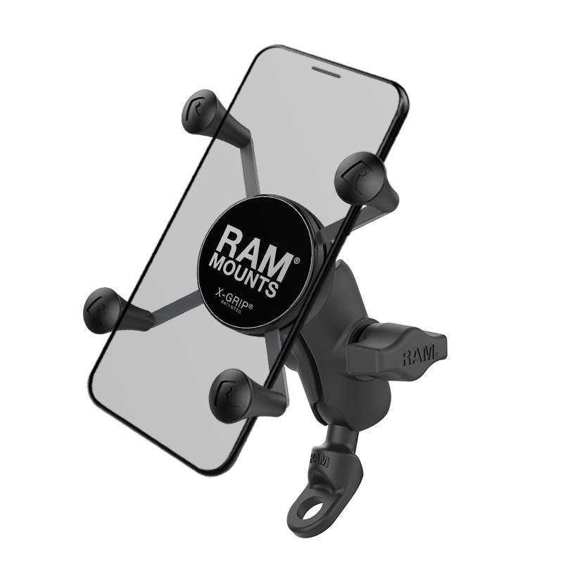 RAM X-Grip Phone Mount with 9mm Angled Bolt Head Adapter (RAP-B-272-A-UN7U) (sku 50947) - BuyBits Ltd UK