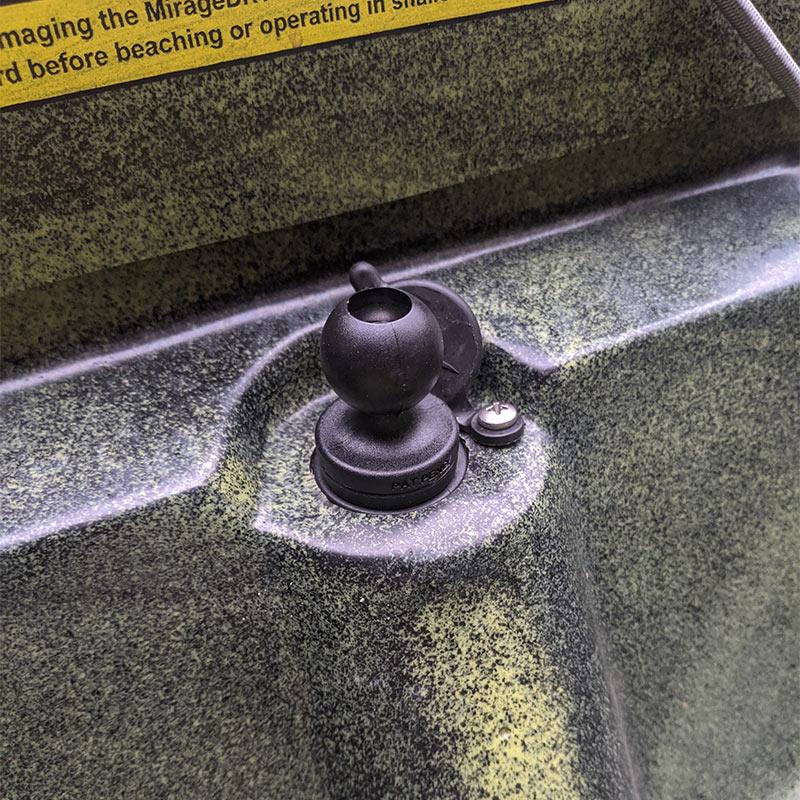 RAM Wedge Ball Adapter for Scotty and Hobie Sail Port Base (RAP-B-354U) (sku 55003) - BuyBits Ltd UK