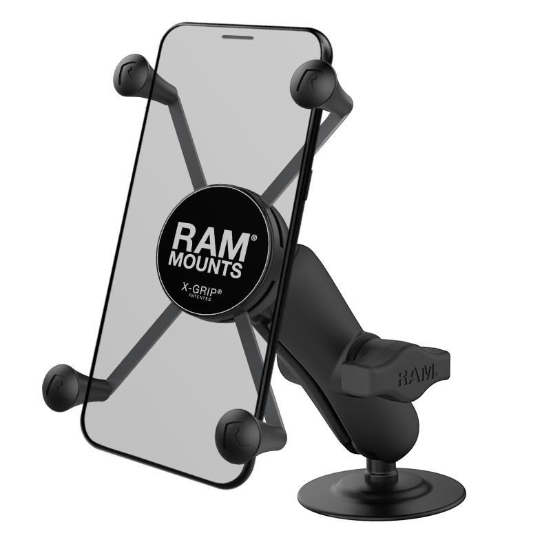 RAM X-Grip Large Phone Mount with Flex Adhesive Base (RAP-B-378-UN10U) (sku 53831) - BuyBits Ltd UK