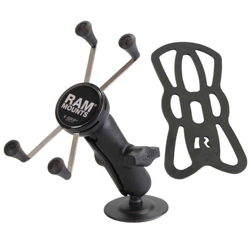 RAM X-Grip Large Phone Mount with Flex Adhesive Base (RAP-B-378-UN10U) (sku 53831) - BuyBits Ltd UK