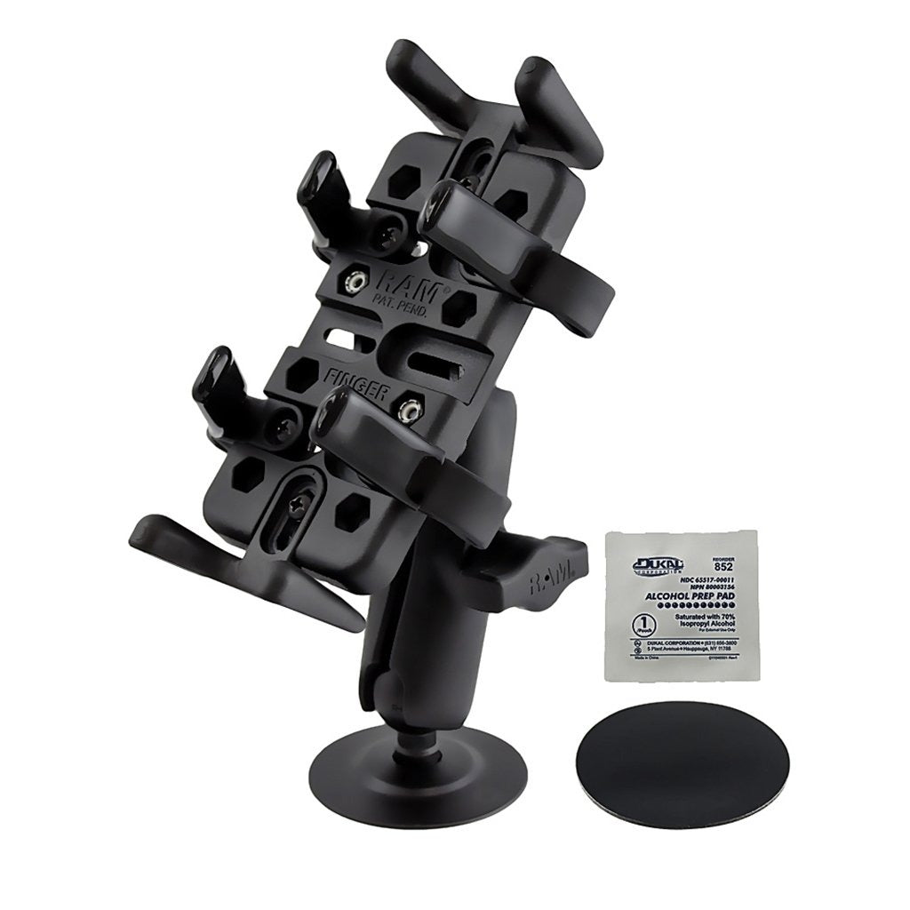 RAM Finger-Grip Universal Holder with Adhesive Flex Base (RAP-B-378-UN4) (sku 54199) - BuyBits Ltd UK