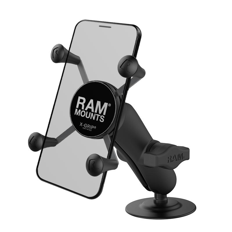 RAM X-Grip Phone Mount with Flex Adhesive Base (RAP-B-378-UN7U) (sku 53809) - BuyBits Ltd UK