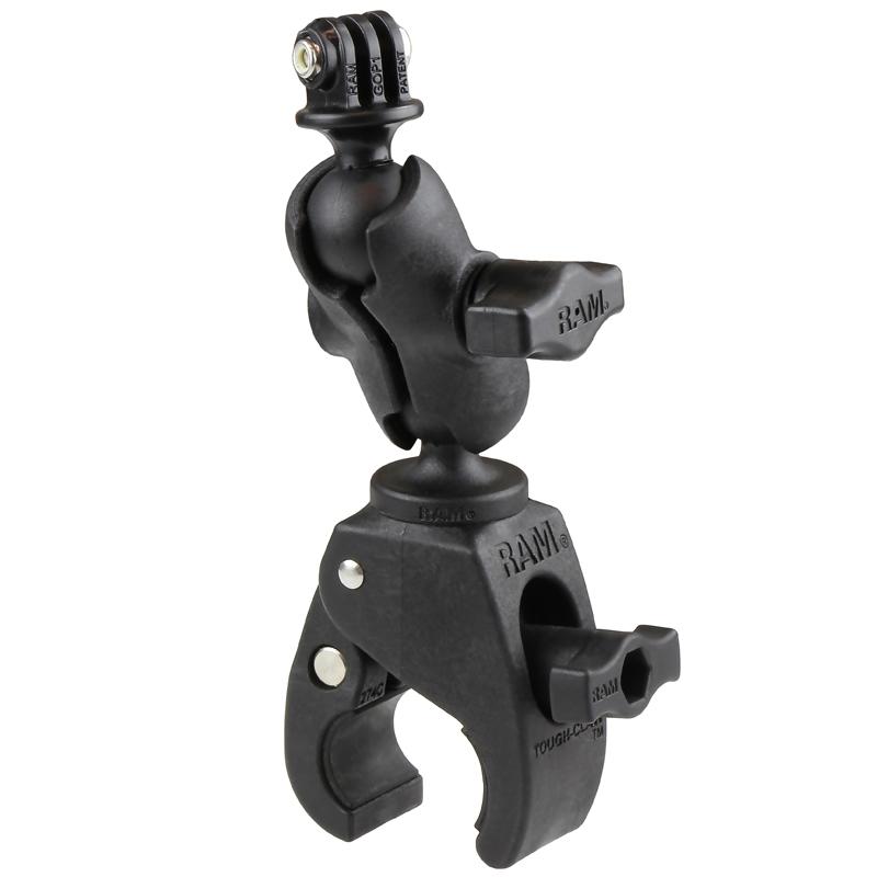 RAM Tough-Claw Small Clamp Mount with Universal Action Camera Adapter (RAP-B-400-A-GOP1U) (sku 51154) - BuyBits Ltd UK