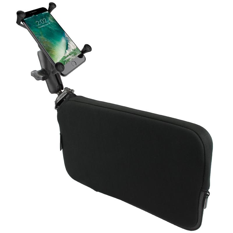 RAM X-Grip Large Phone Mount with RAM Tough-Wedge Base (RAP-B-407-UN10U) (sku 53847) - BuyBits Ltd UK